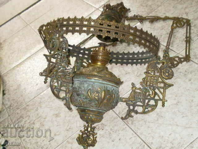 Auction bronze chandeliers France XIX century Auction bronze chandeliers France XIX century
