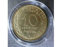 10 centimes 1963
