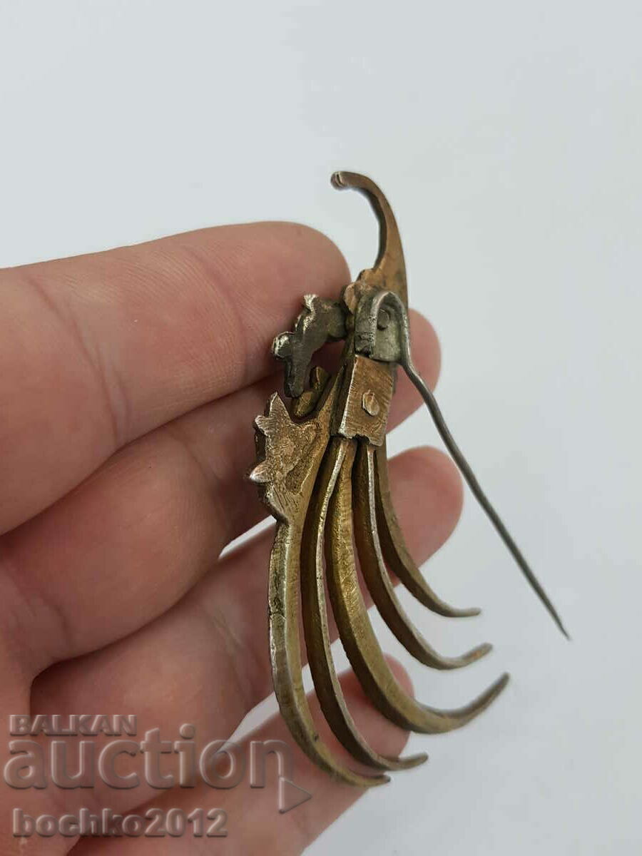 A rare Renaissance silver-gilt pin 19th century - 5 A rare Renaissance silver-gilt pin 19th century - 5