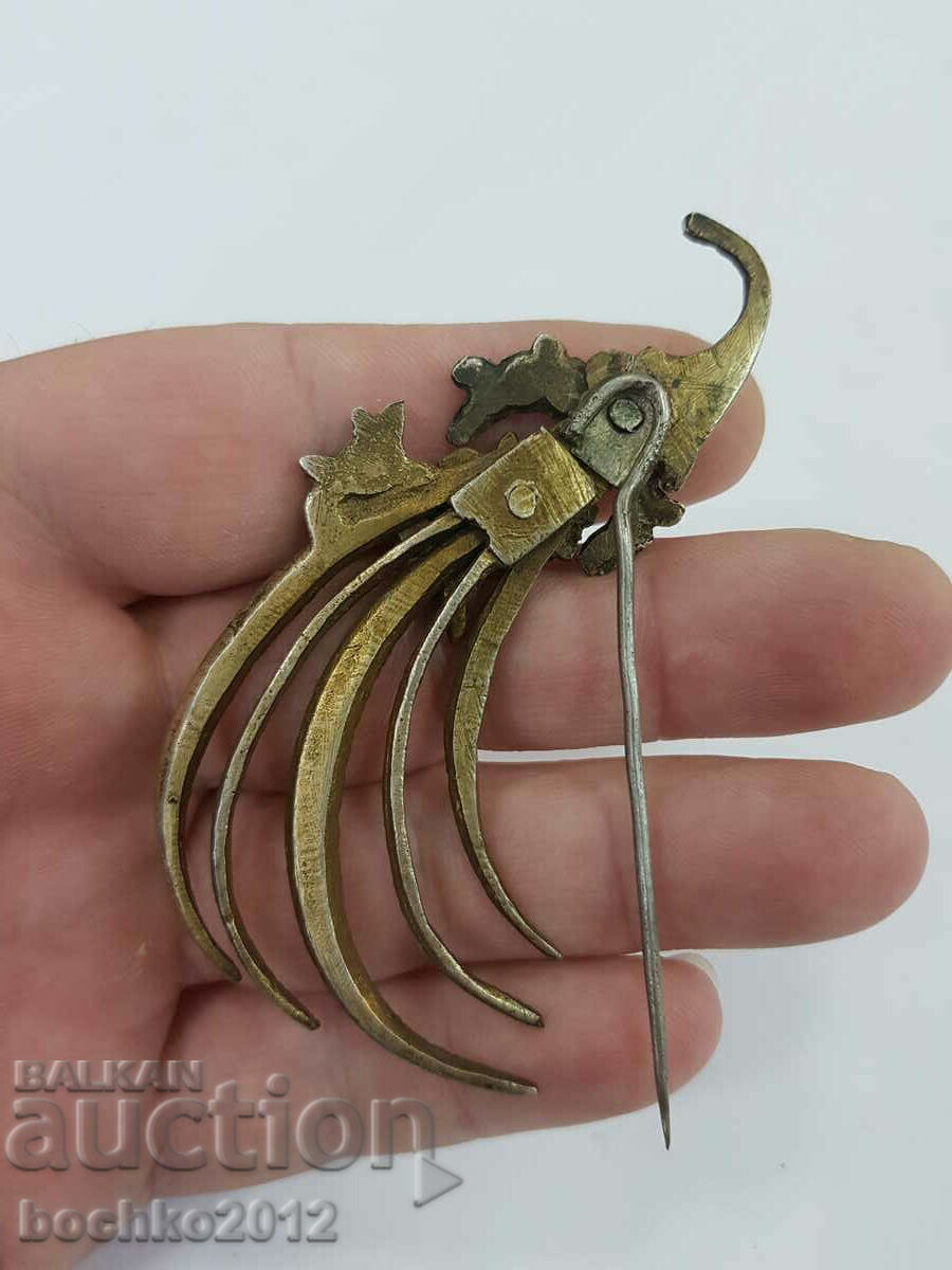 A rare Renaissance silver-gilt pin 19th century - 6 A rare Renaissance silver-gilt pin 19th century - 6