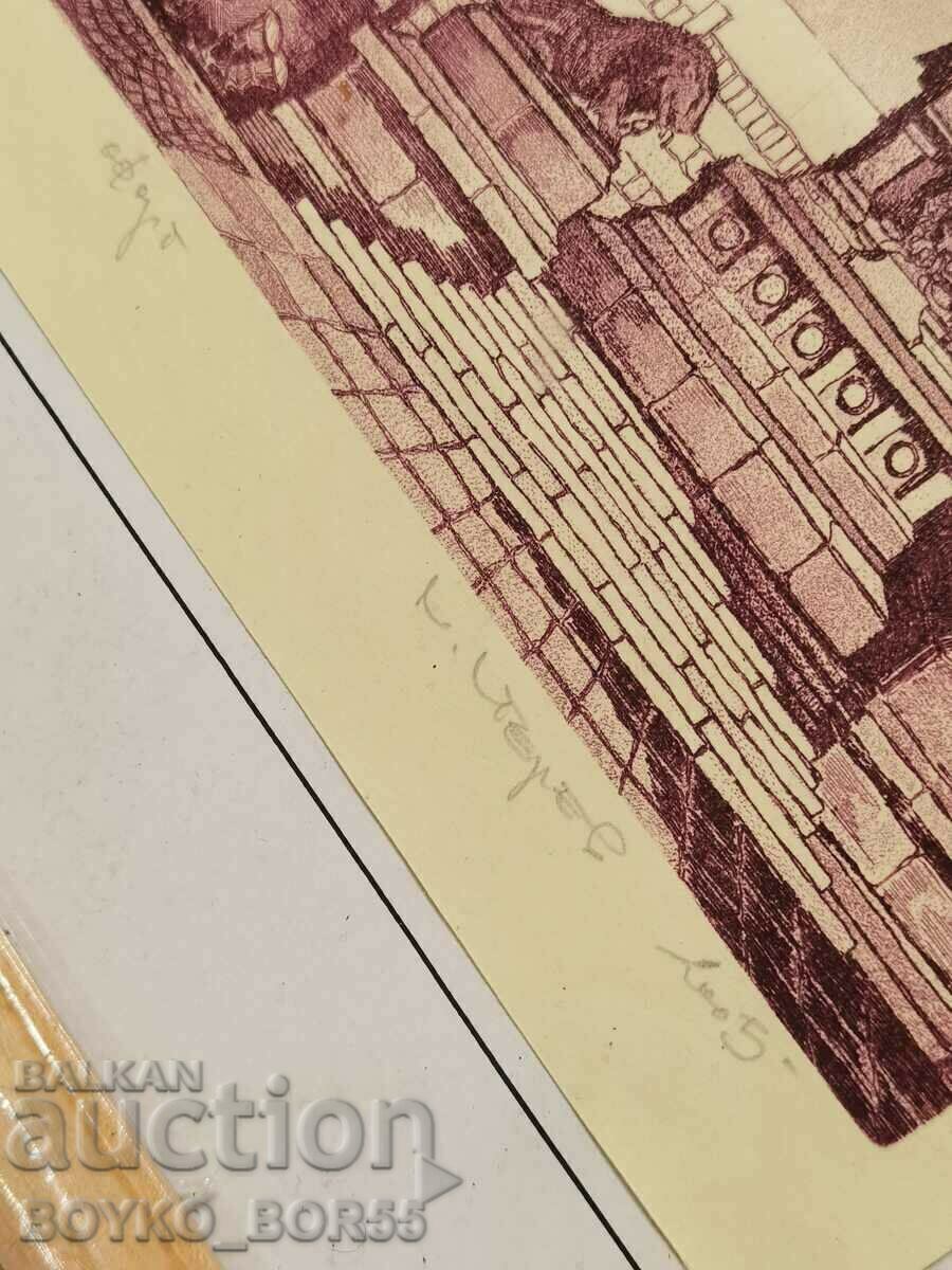 Auction Vintage Painting by Svilen Sterev 2005 Auction Vintage Painting by Svilen Sterev 2005