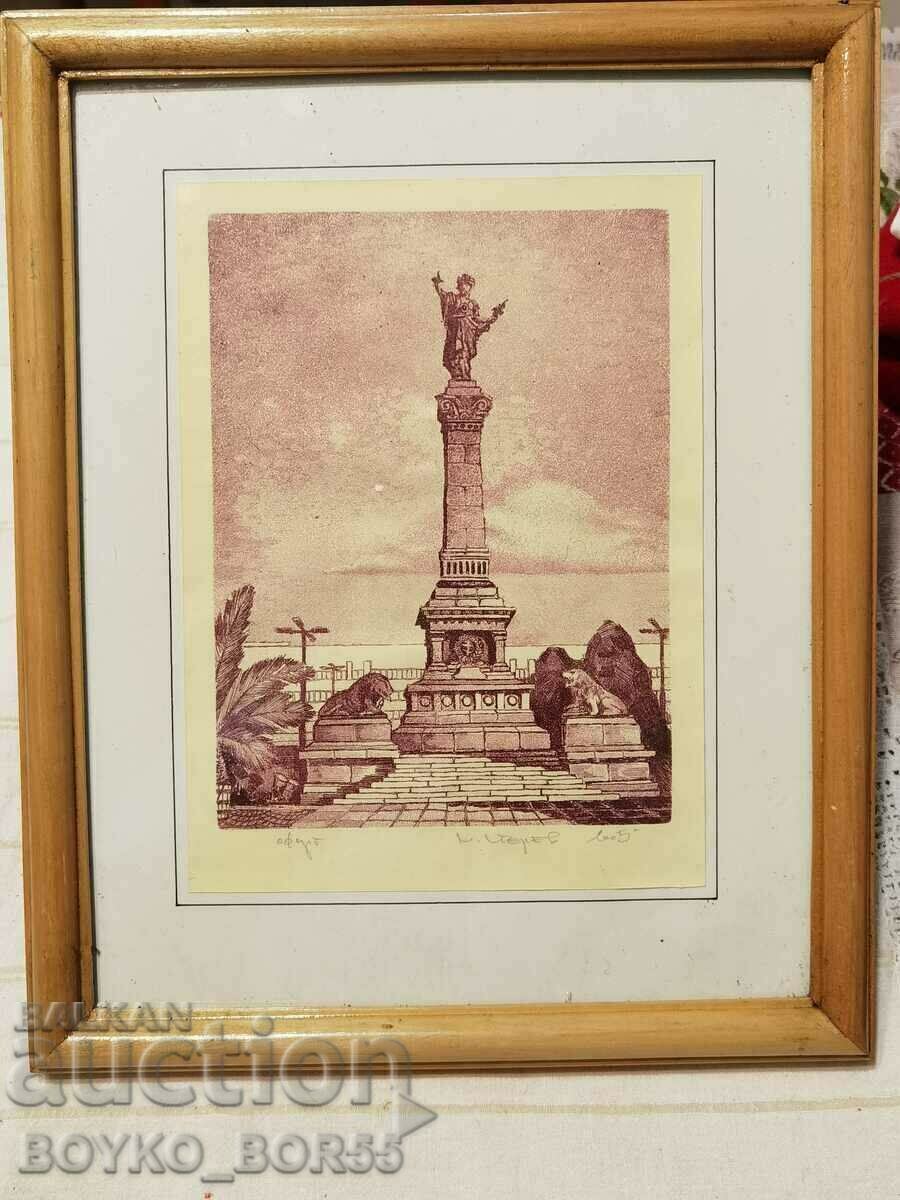 Vintage Painting by Svilen Sterev 2005 Vintage Painting by Svilen Sterev 2005