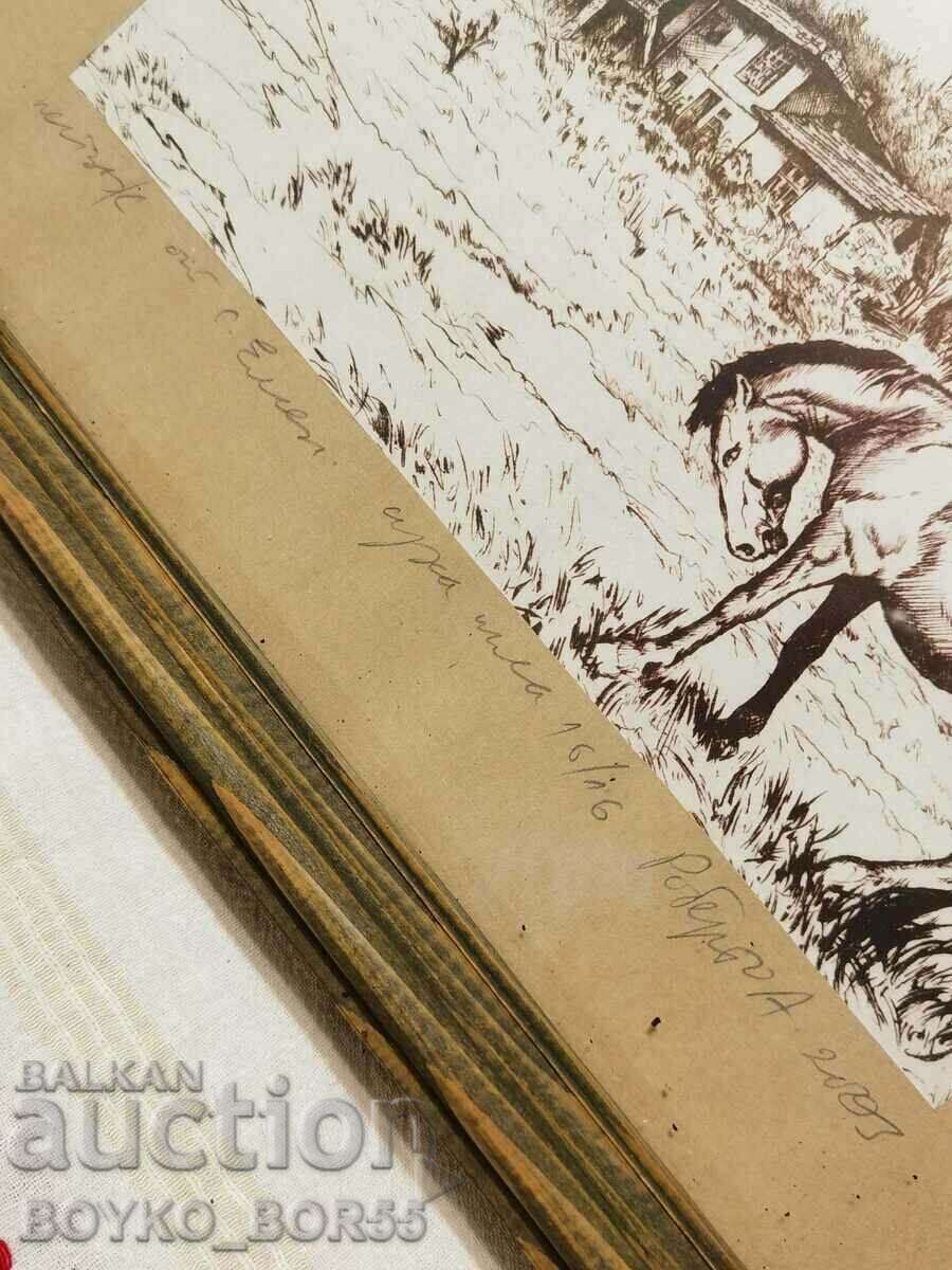 Vintage Painting by Roberto Andreev 2003 with price 180.00 BGN | € 92.03 Vintage Painting by Roberto Andreev 2003 with price 180.00 BGN | € 92.03