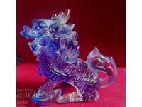 Crystal figurine - "Chi Lin".