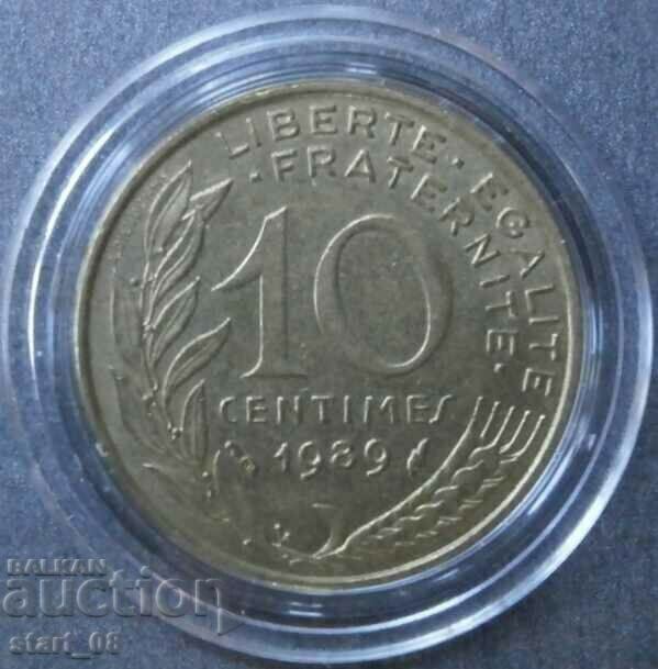 10 centimes 1989