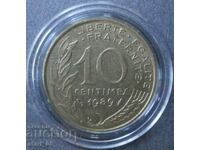 10 cenți 1989