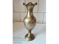 Brass vase.
