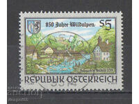 1989. Austria. Natura sălbatică a lacurilor alpine.