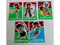 1986 LOCOMOTIVE SOFIA SERIA SOC CALENDAR CALENDAR LOT