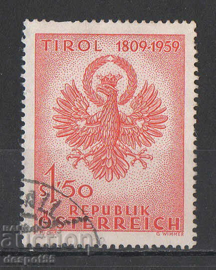 1959. Австрия. 100 г. на тиролската освободителна борба.