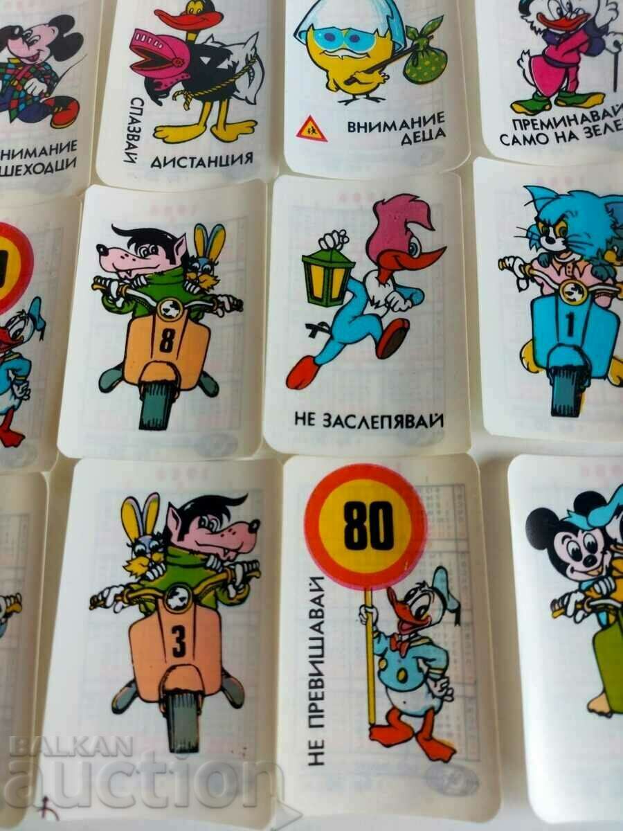 1986 CHILDREN'S HERO SERIES SOC CALENDARS CALENDAR LOT with price 25.00 BGN | € 12.78