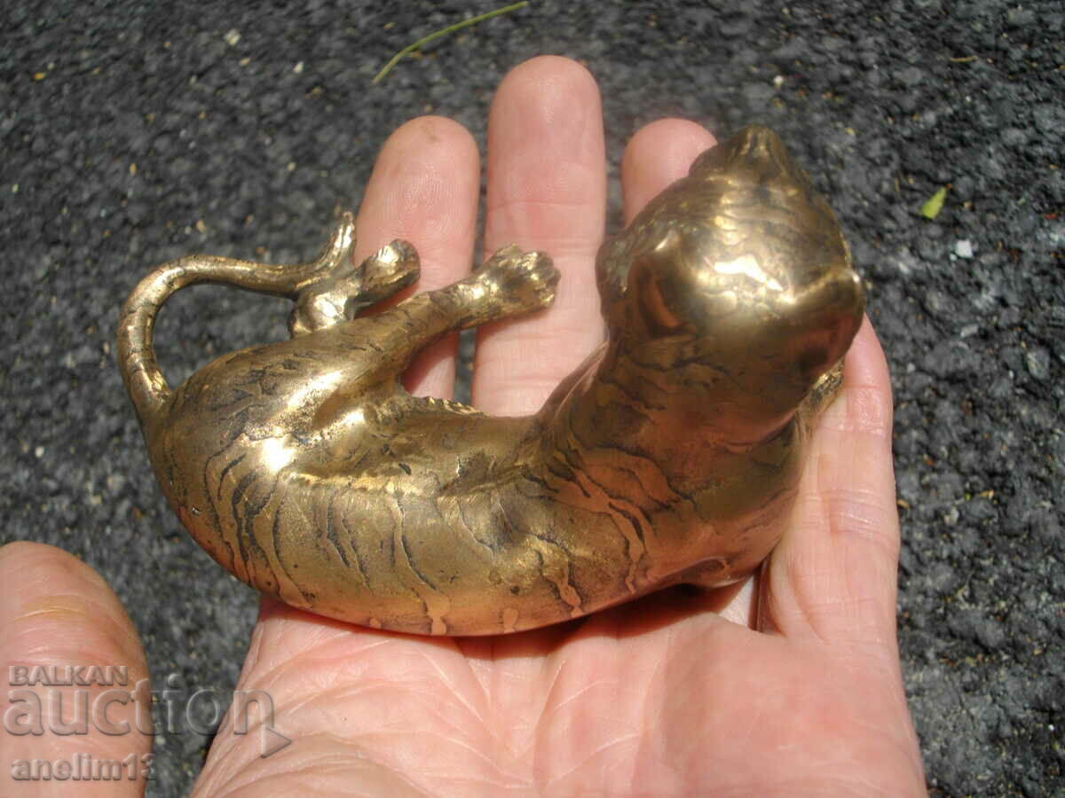 ΠΑΛΙΟ ΧΑΛΚΙΝΟ ΕΙΔΩΛΙΟ ΑΓΑΛΜΑΤΑ ΤΙΓΡΗΣ - 5