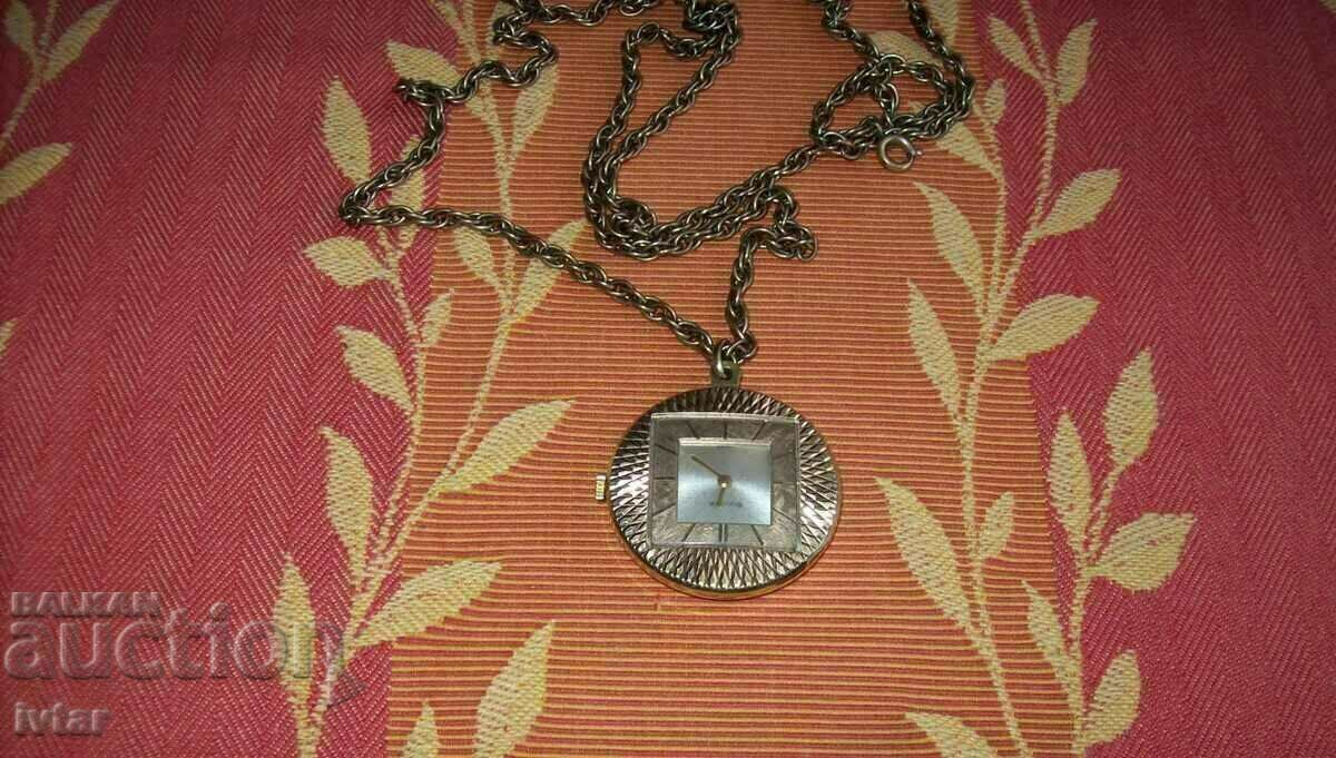 Swiss watch "BULOVA" medallion with price 109.00 BGN | € 55.73 Swiss watch "BULOVA" medallion with price 109.00 BGN | € 55.73