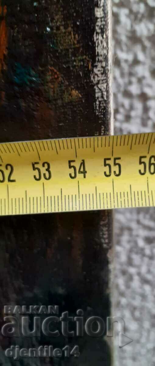 Δημοπρασία ζωγραφική, λάδι σε καμβά