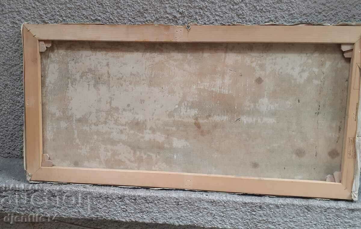 Auction painting, oil on canvas Auction painting, oil on canvas