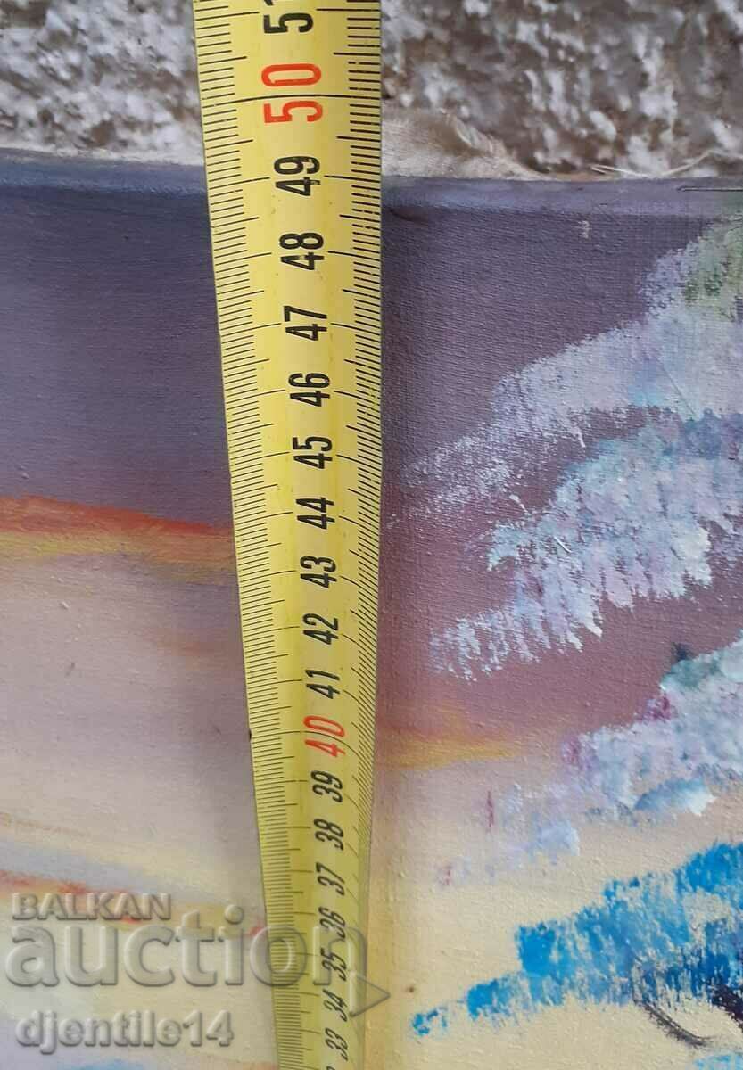 картина, масло-платно - 5