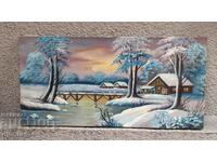 картина, масло-платно