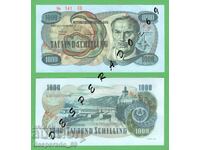 (¯`'•.¸(reproducere) AUSTRIA 1000 șilingi 1961 UNC¸.•'´¯)