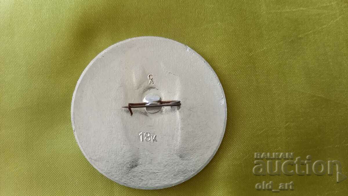 Badge - Petrodvorets, large with price 1.00 BGN | € 0.51 Badge - Petrodvorets, large with price 1.00 BGN | € 0.51