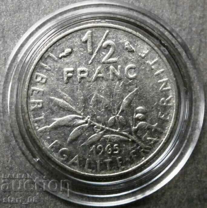 1/2 franc 1965