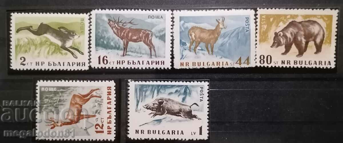 България - фауна, серия диви животни