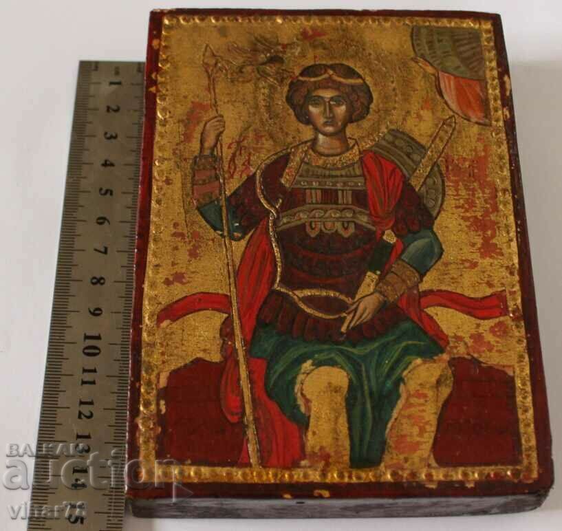 Icoana veche a Sfântului Gheorghe - 6