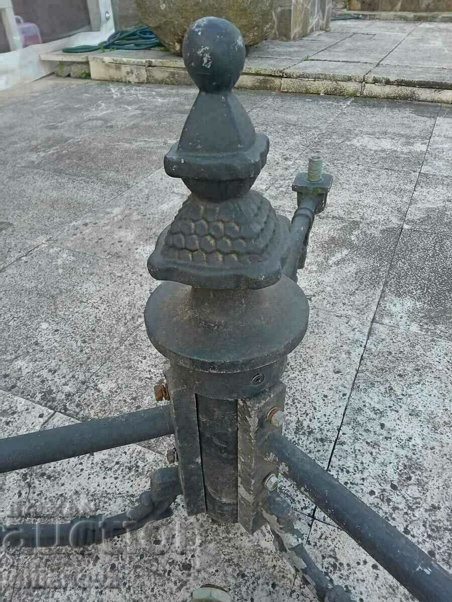 aluminum retro yard, street pillars 3m20cm 2 pcs with price 1200.00 BGN | € 613.55