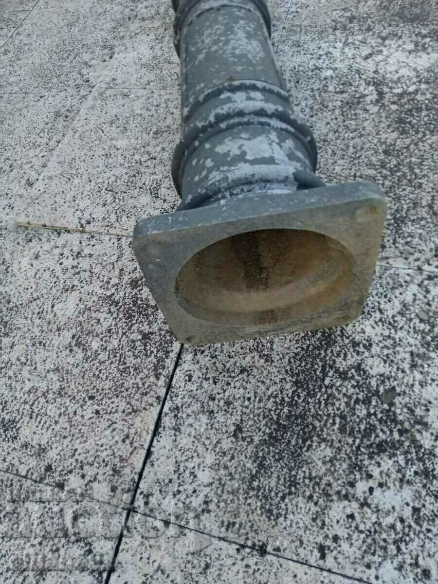 Delivery of aluminum retro yard, street pillars 3m20cm 2 pcs