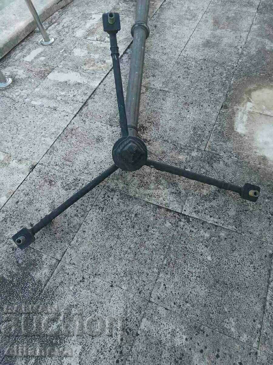 aluminum retro yard, street pillars 3m20cm 2 pcs - 5