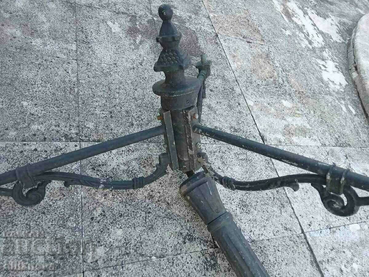 aluminum retro yard, street pillars 3m20cm 2 pcs - 6