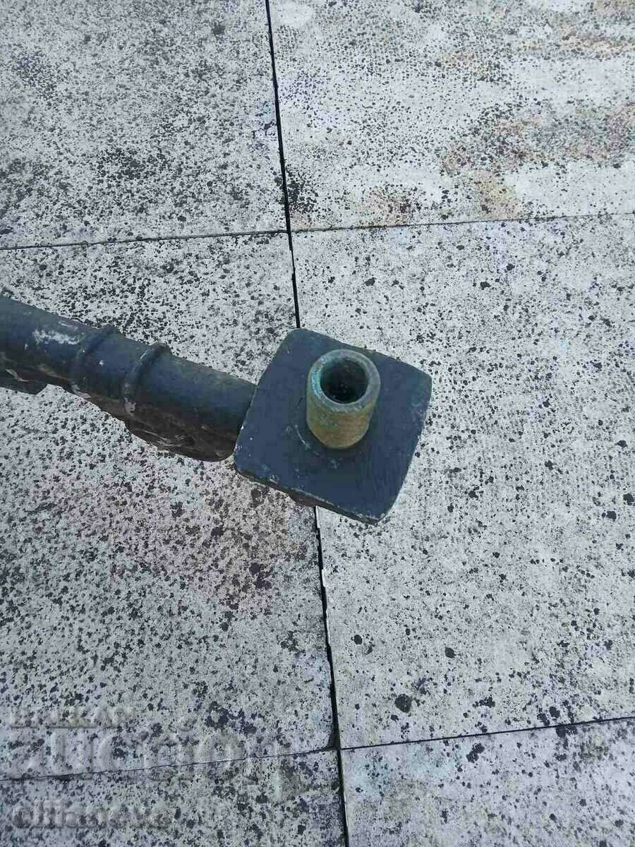 aluminum retro yard, street pillars 3m20cm 2 pcs - 7