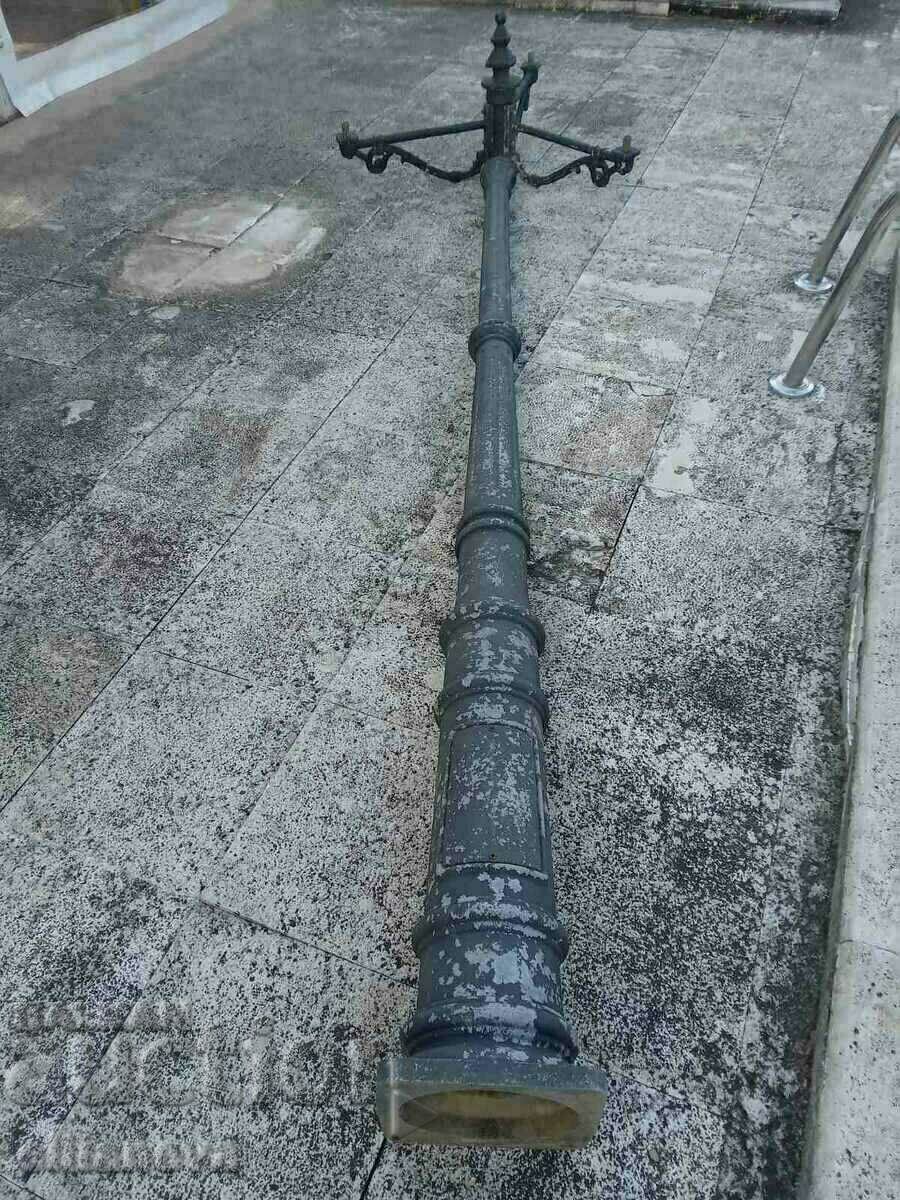 aluminum retro street poles 3m20cm 2 pcs