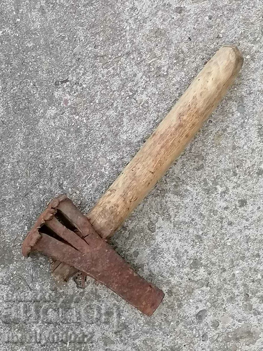 A very old primitive hammer tool with price 49.00 BGN | € 25.05