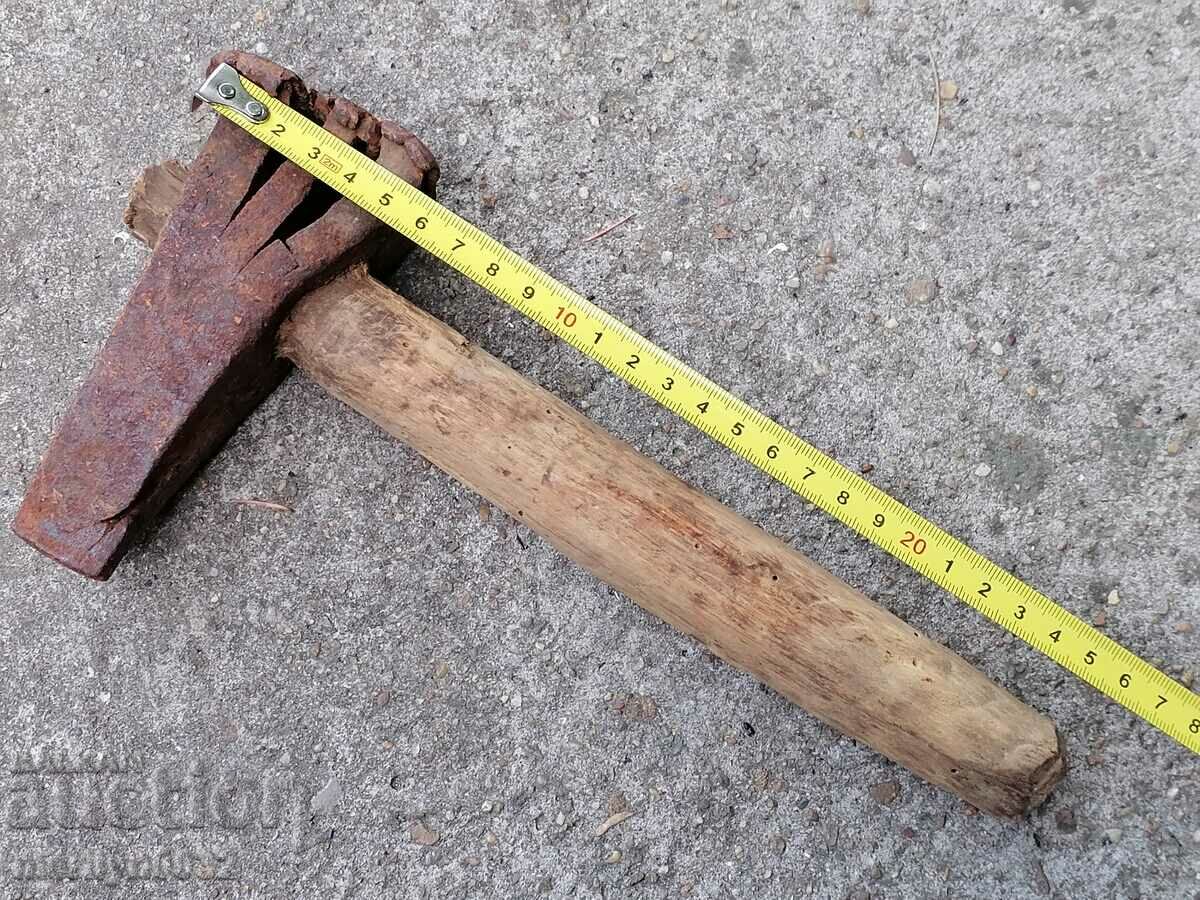 A very old primitive hammer tool - 5
