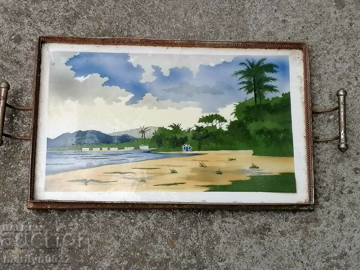 Vechi platou, porțelan platou la începutul secolului 20 - 5 Vechi platou, porțelan platou la începutul secolului 20 - 5