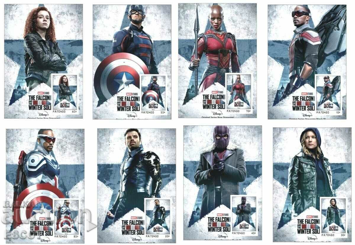 Ταινίες Clear Blocks Marvel Falcon and the Winter Soldier 2022 Τόνγκο