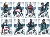 Ταινίες Clear Blocks Marvel Falcon and the Winter Soldier 2022 Τόνγκο