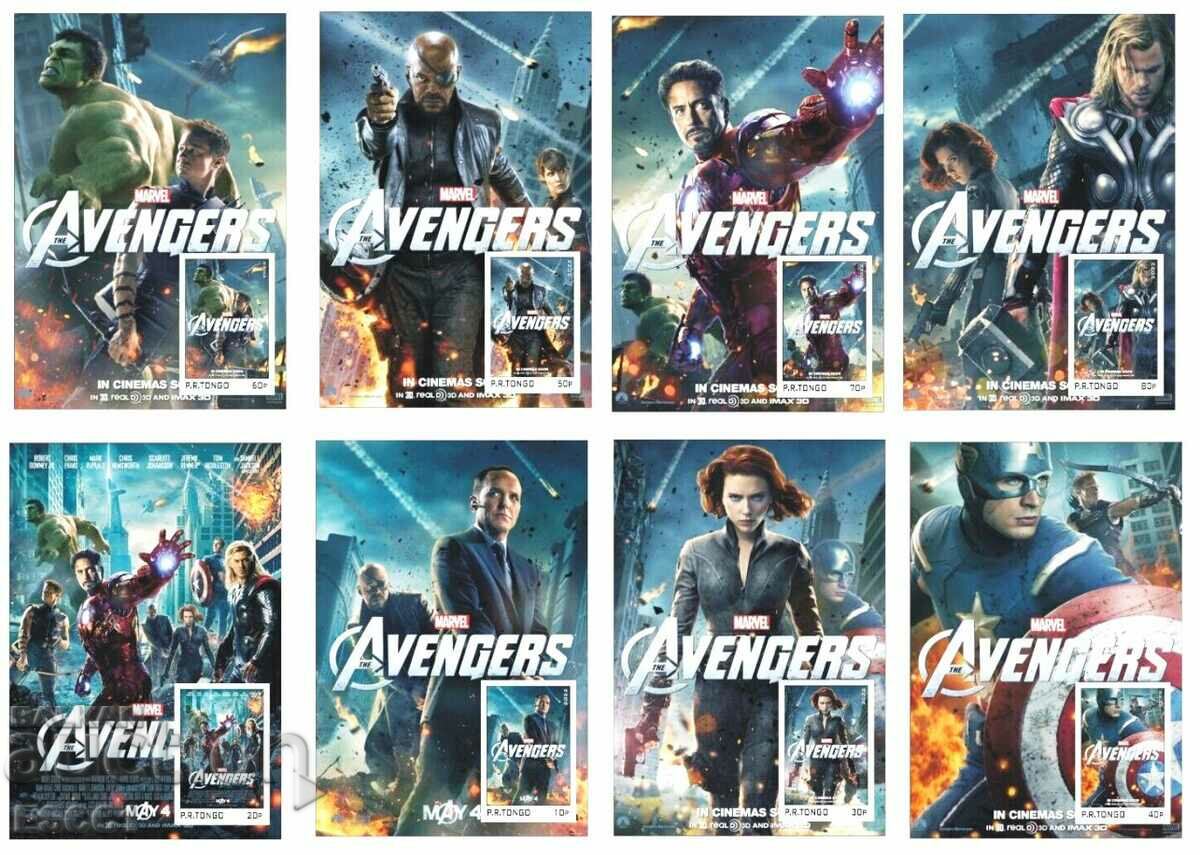 Filme Clean Blocks Marvel The Avengers 2022 de Tongo