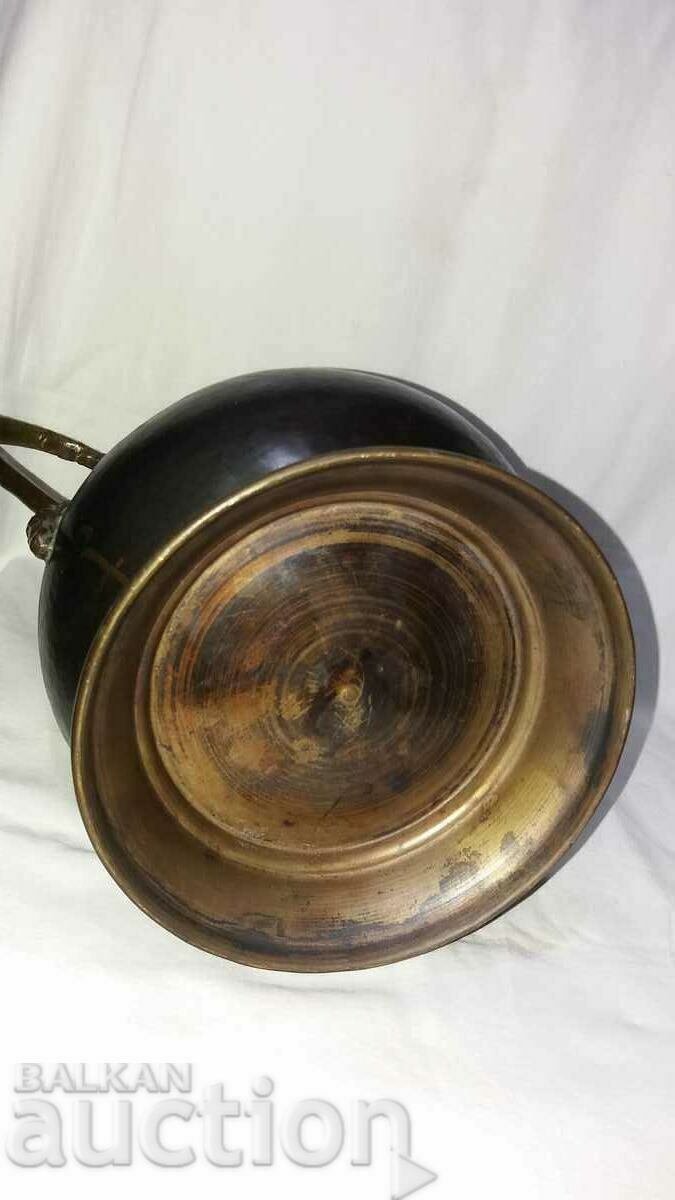 Old copper pot kettle kettle - 7