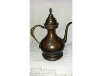 Old copper pot kettle kettle