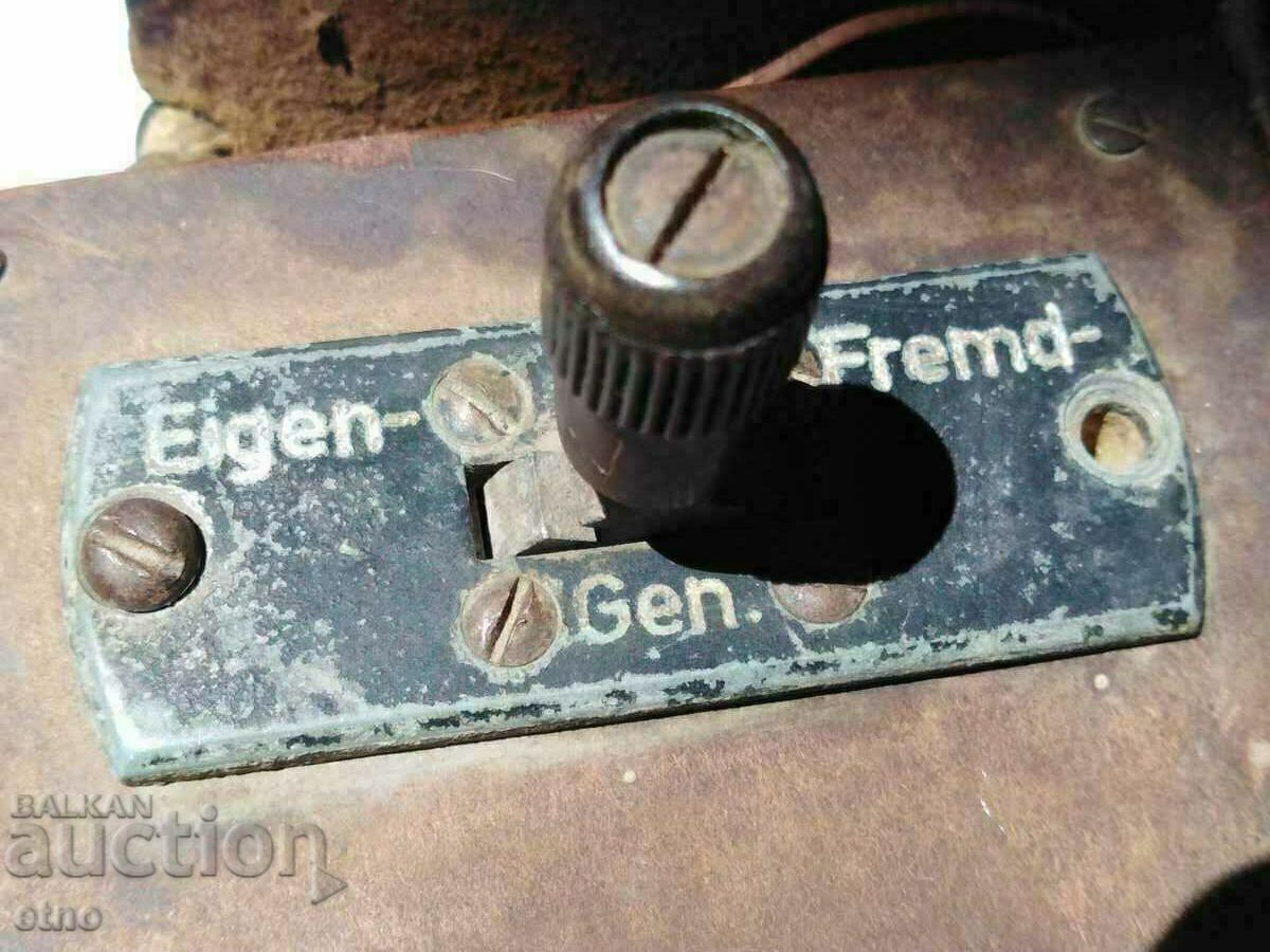 PSV, FIELD TELEPHONE, KINGDOM OF BULGARIA, TAP, VSV, radio station with price 155.00 BGN | € 79.25