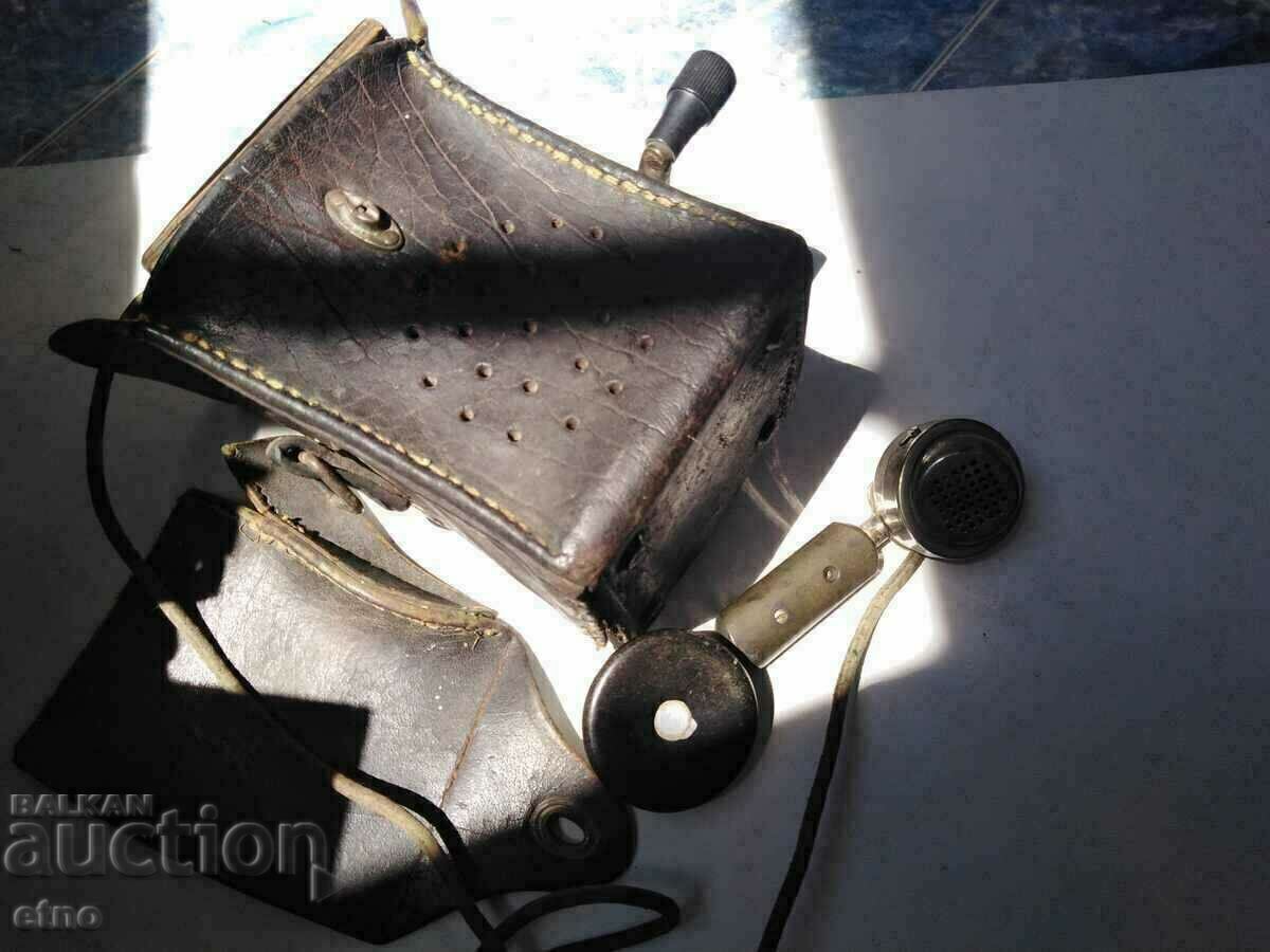 PSV, FIELD TELEPHONE, KINGDOM OF BULGARIA, TAP, VSV, radio station - 5