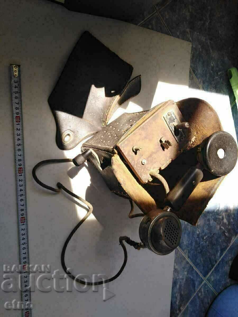 PSV, FIELD TELEPHONE, KINGDOM OF BULGARIA, TAP, VSV, radio station - 7