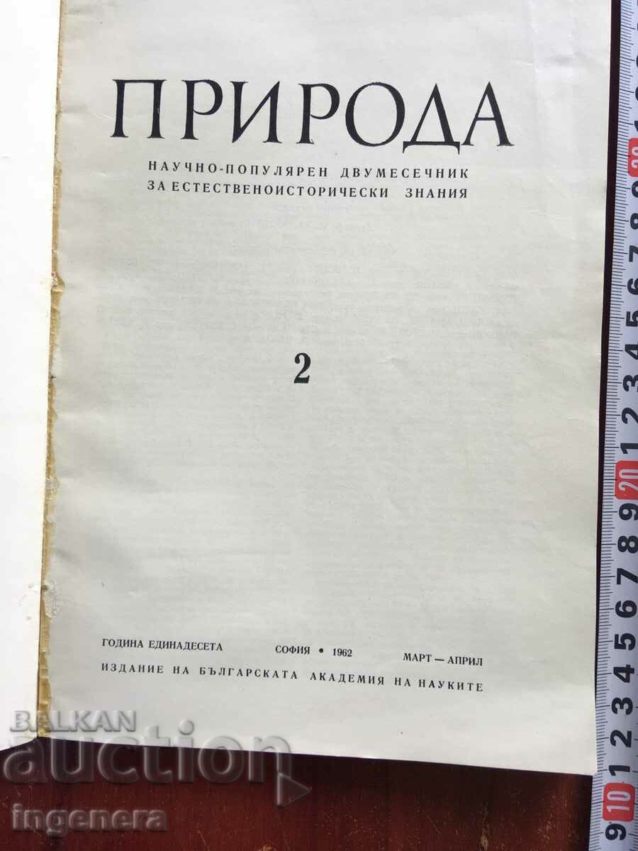 BOOK-JOURNAL NATURE-FORTWEEKLY-1962 BOOK. 2 with price 6.90 BGN | € 3.53 BOOK-JOURNAL NATURE-FORTWEEKLY-1962 BOOK. 2 with price 6.90 BGN | € 3.53