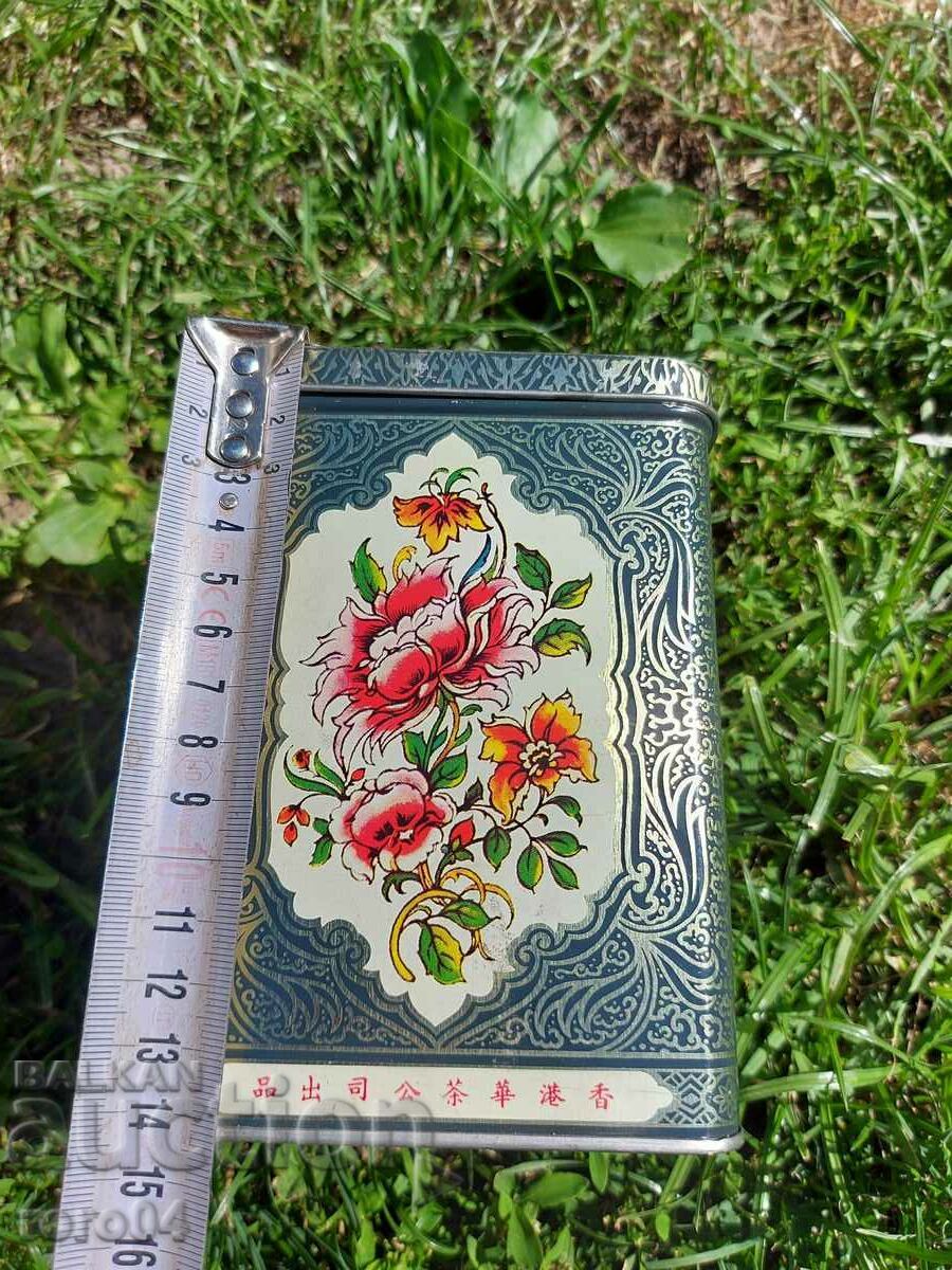 FRUMOASĂ CUTIIE VECHE DE TAINICĂ - 6