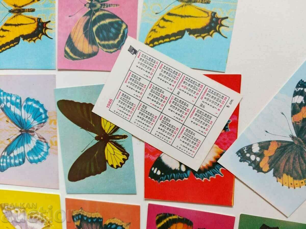 Auction 1985 BUTTERFLIES BUTTERFLY SERIES SOC CALENDARS CALENDAR LOT Auction 1985 BUTTERFLIES BUTTERFLY SERIES SOC CALENDARS CALENDAR LOT