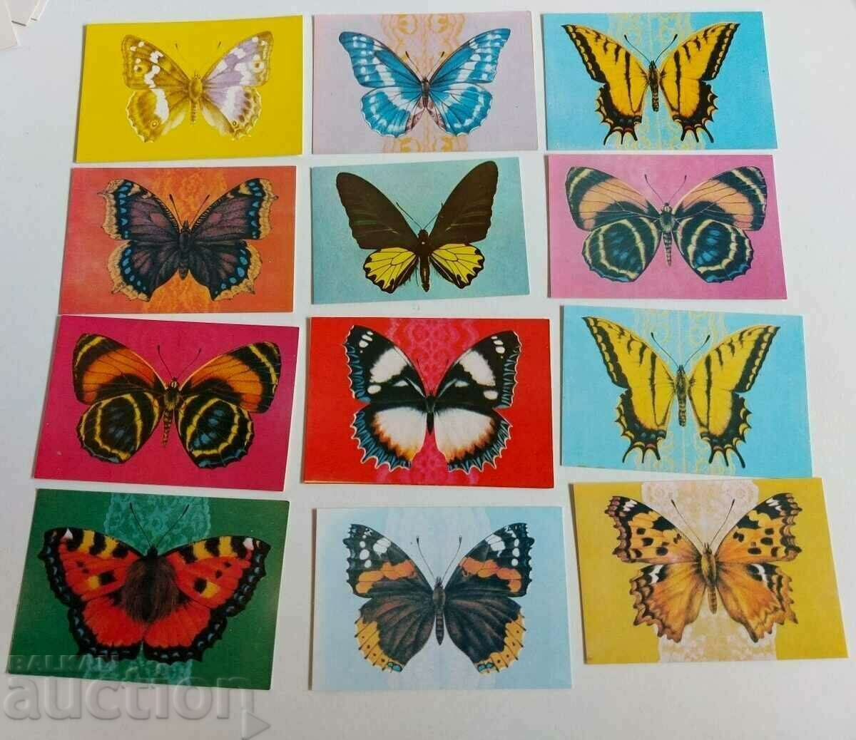 1985 BUTTERFLIES BUTTERFLY SERIES SOC CALENDARS LOT CALENDAR