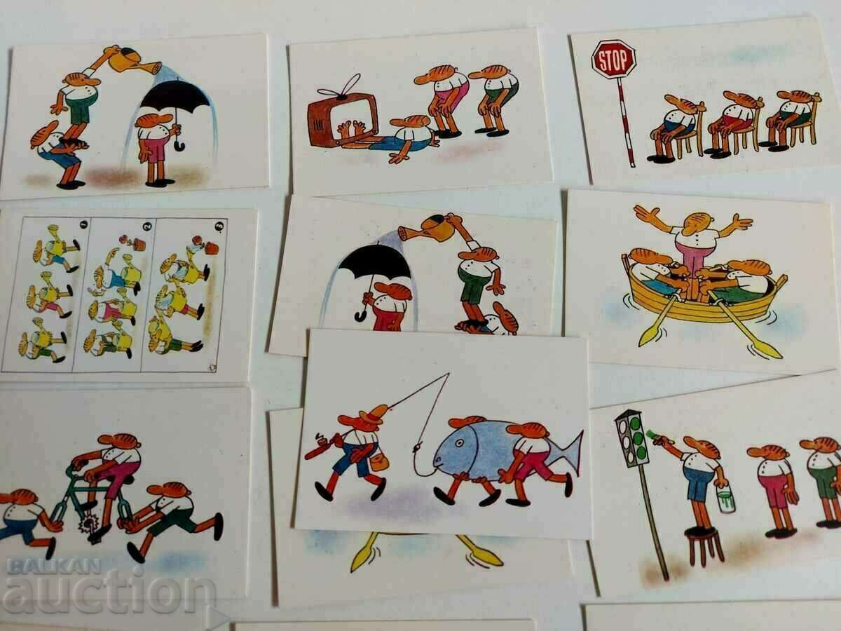 1980 THE THREE FOOLS SERIES SOC CALENDAR CALENDAR LOT - 5