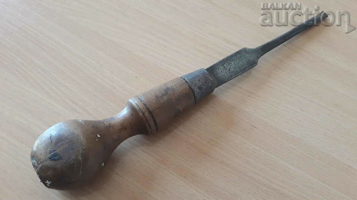 Auction  large antique primitive screwdriver screwdriver tool