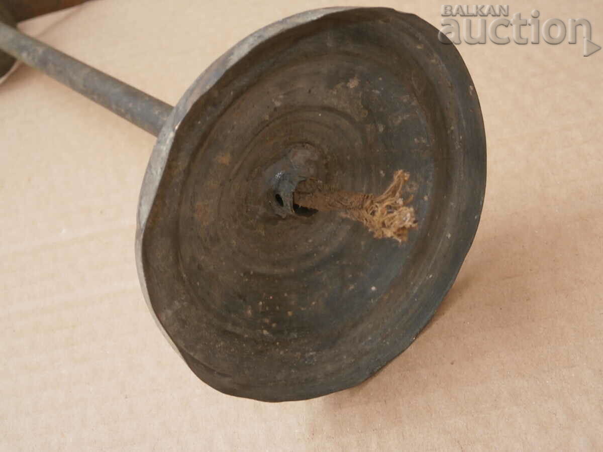 antique console for a room lamp from the 30s - 7